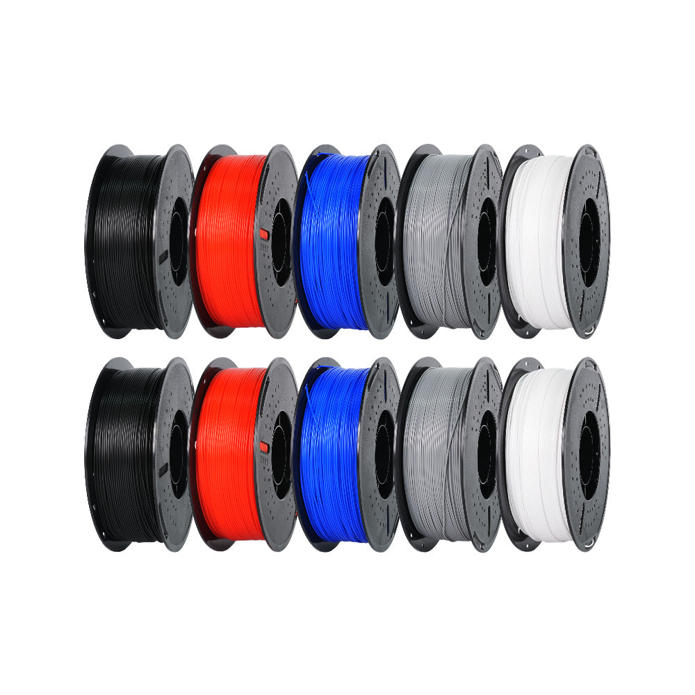 PLA 5-Color Filament Bundle