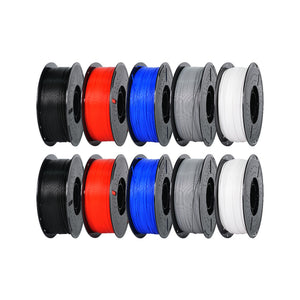 PLA 5-Color Bundle - Plastic 10KG