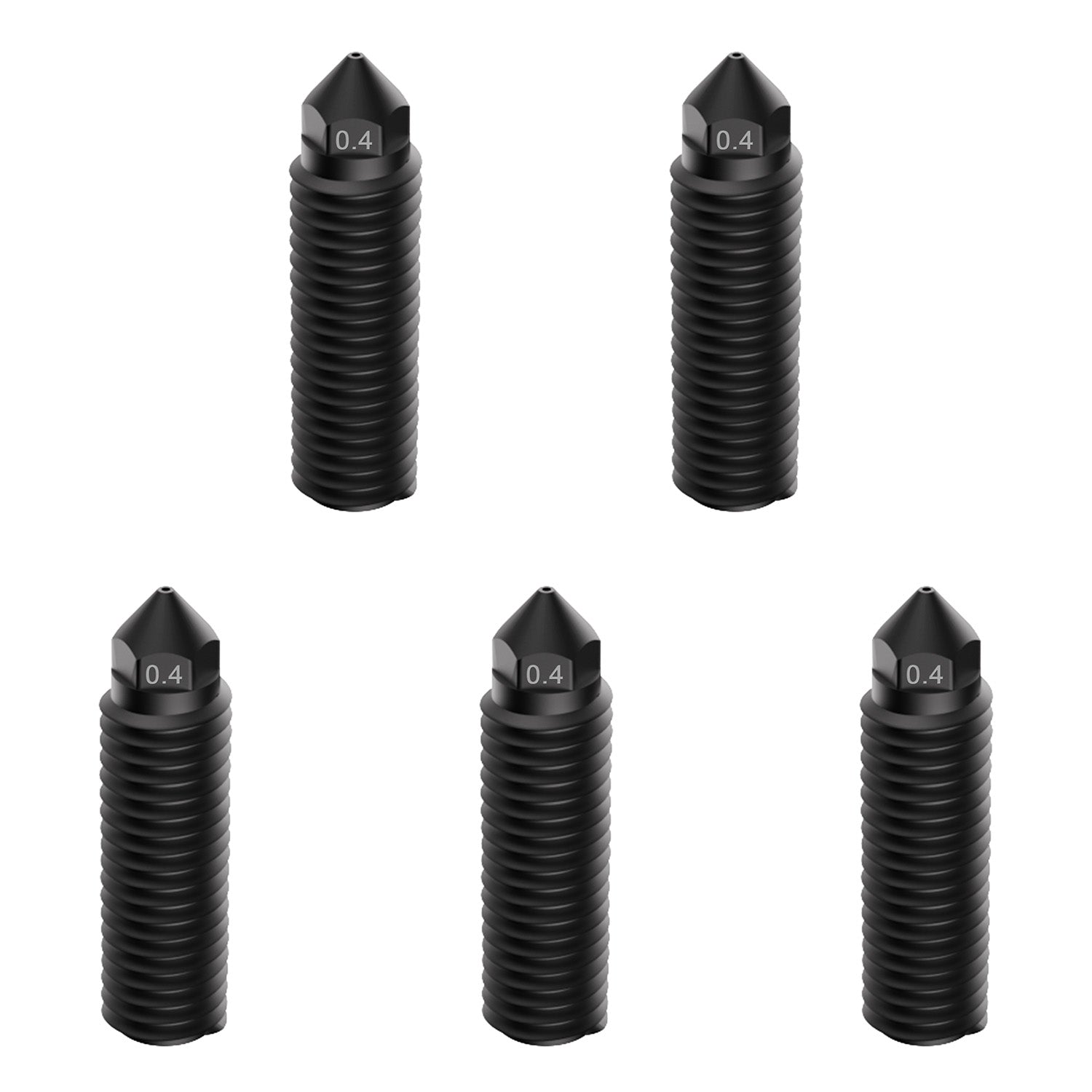 Hardened Steel Nozzle Kit 0.4mm For SW-X4/ SW-X3/ SW-X2